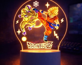 3D Anime Night Lamp Gamer Desk Decor