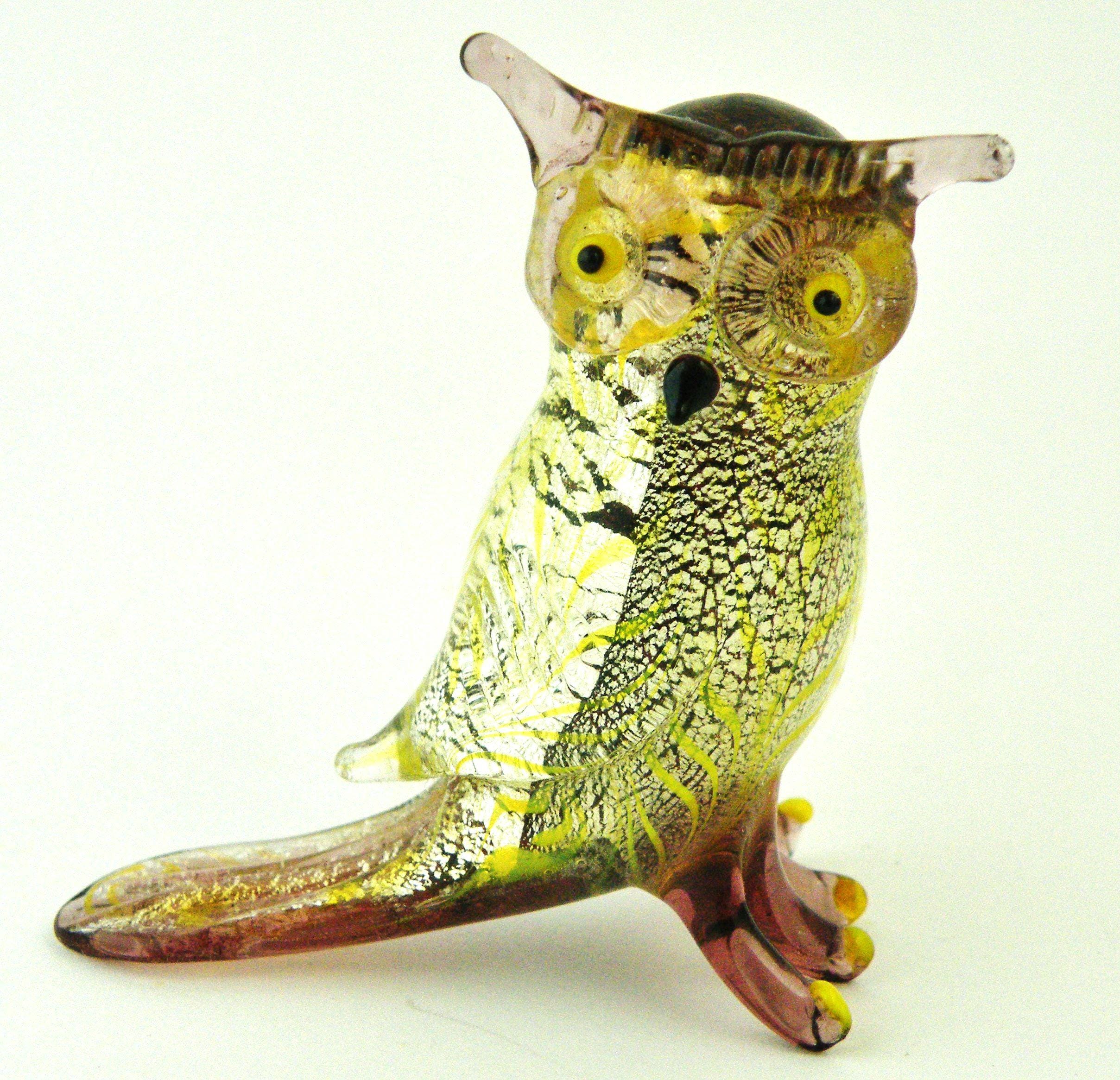 ムラーノガラス　ヴィンテージ　フクロウ置物 Amazon.co.jp: GlassOfVenice ムラーノガラス ミッレフィオリ