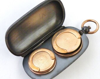 Antique Sterling Silver Sovereign Case Holder - Birmingham