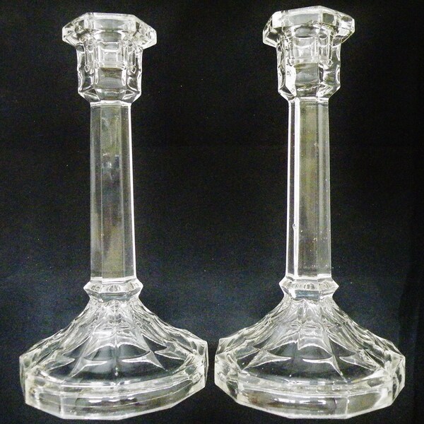 Long Stem Glass Candle Holder Etsy UK