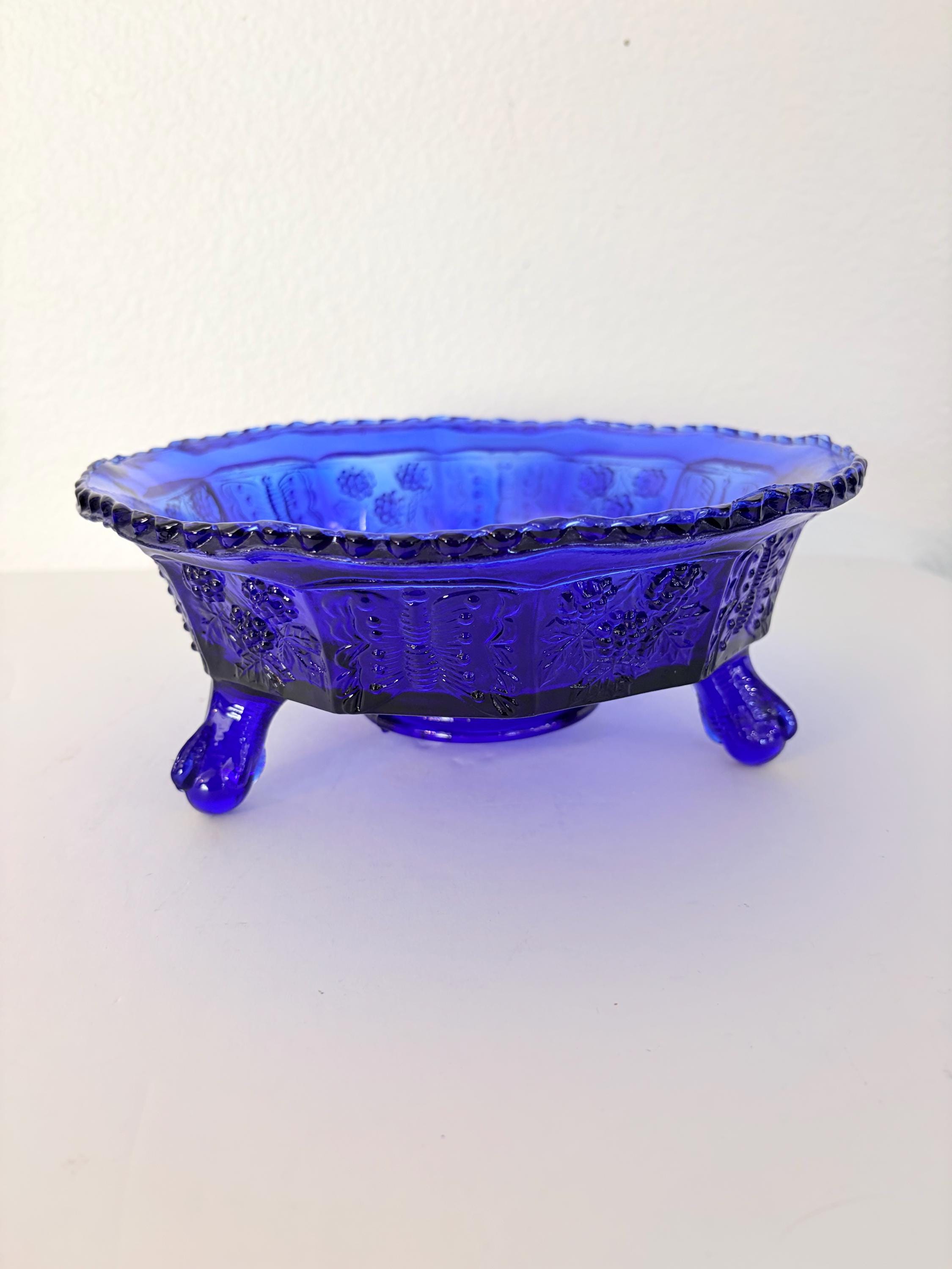 Fenton Blue Bowl - Etsy