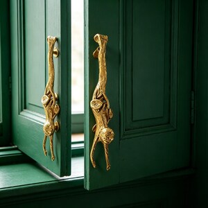 Skåpknopp, lådhandtag, järnkonst, retro, havsstil, skåpdörrhandtag, möbeldekor