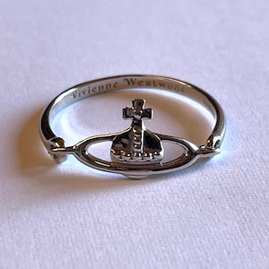 Vivienne Westwood original Vendome ring in sterling silver 925 size M - second hand