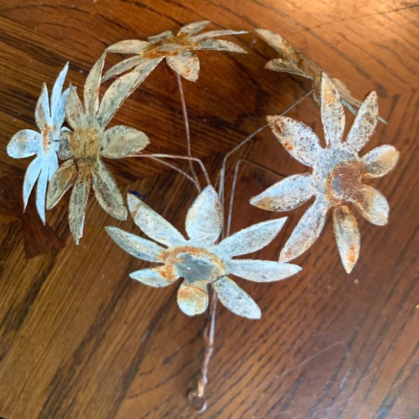 Metal Flowers Etsy