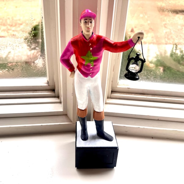 Jockey Statue Centerpiece