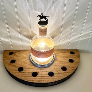 Lighted Bourbon Stopper Display