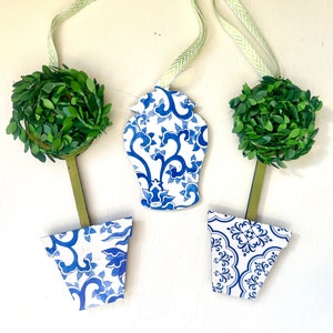 Ornamenti Chinoiserie - Set di 3