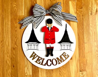 Derby Door Hanger Bugler