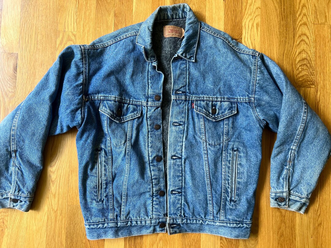 【ほぼ未使用・美品】LEVI'S VINTAGE DENIM JACKETS Vintage Levi's Trucker Denim Jacket - Etsy