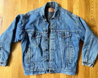 Vintage Levi's Trucker Denim Jacket - Etsy