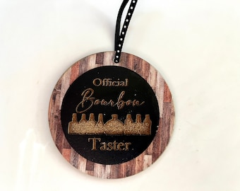 Bourbon Taster Ornament