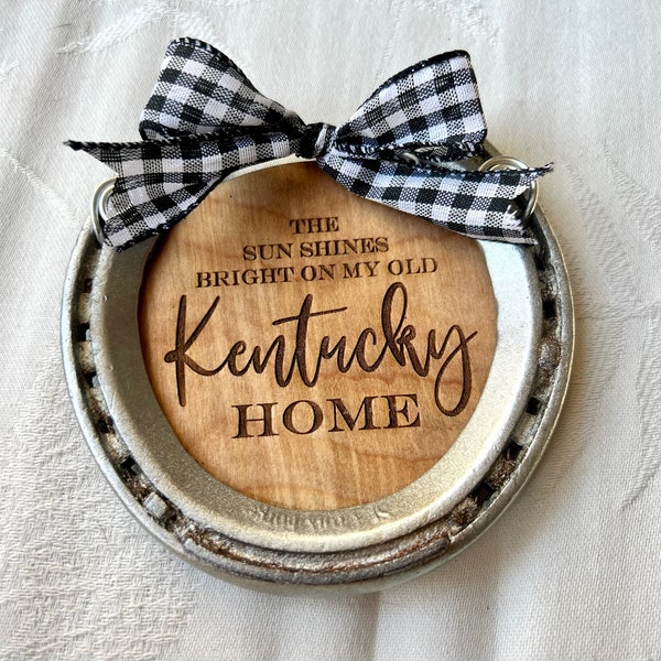 My Old Kentucky Home Horseshoe Wall Hanging