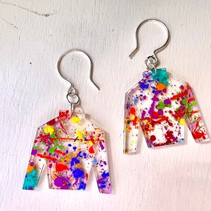 Jockey Silks Earrings