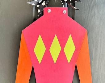 Jockey Silks Derby Door Hanger