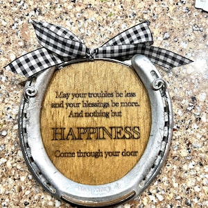 Good Luck Horseshoe - Etsy