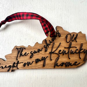 My Old Kentucky Home Ornament