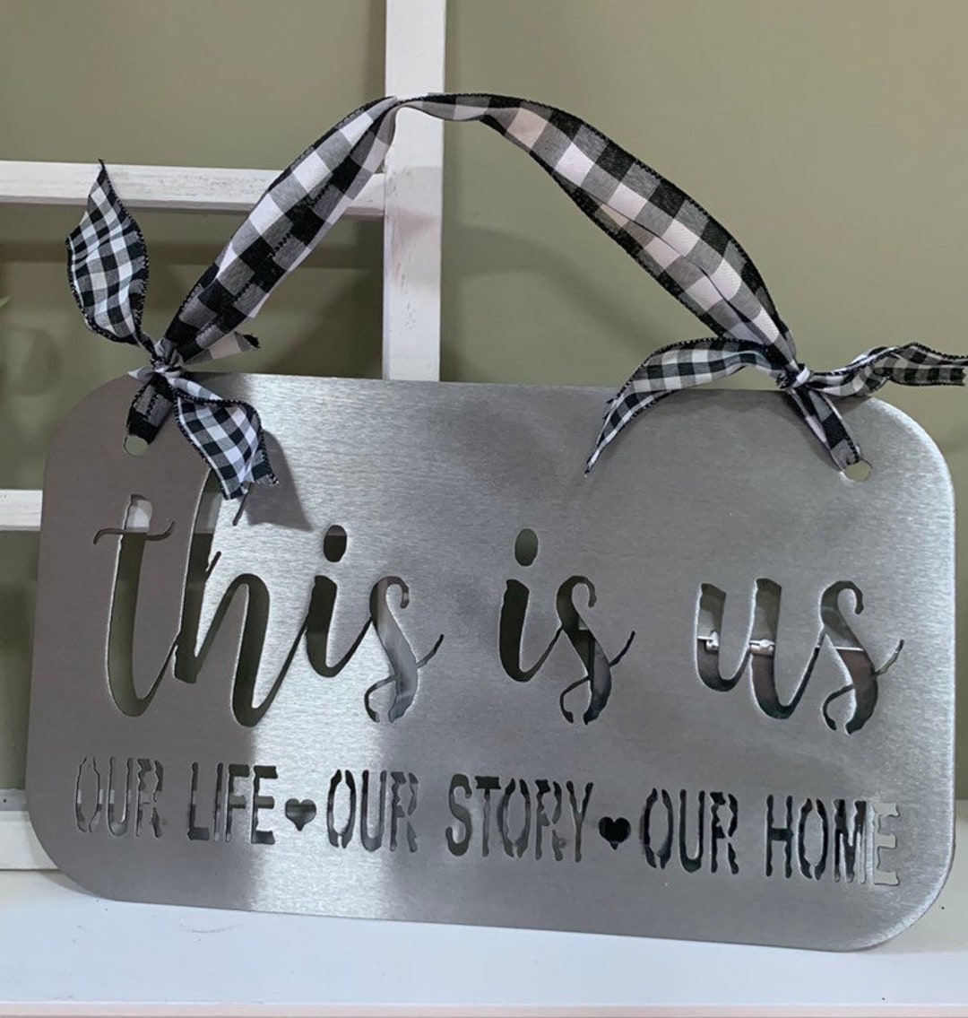 This is Us Metal Sign Etsy