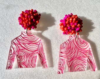 Jockey Silk Earrings
