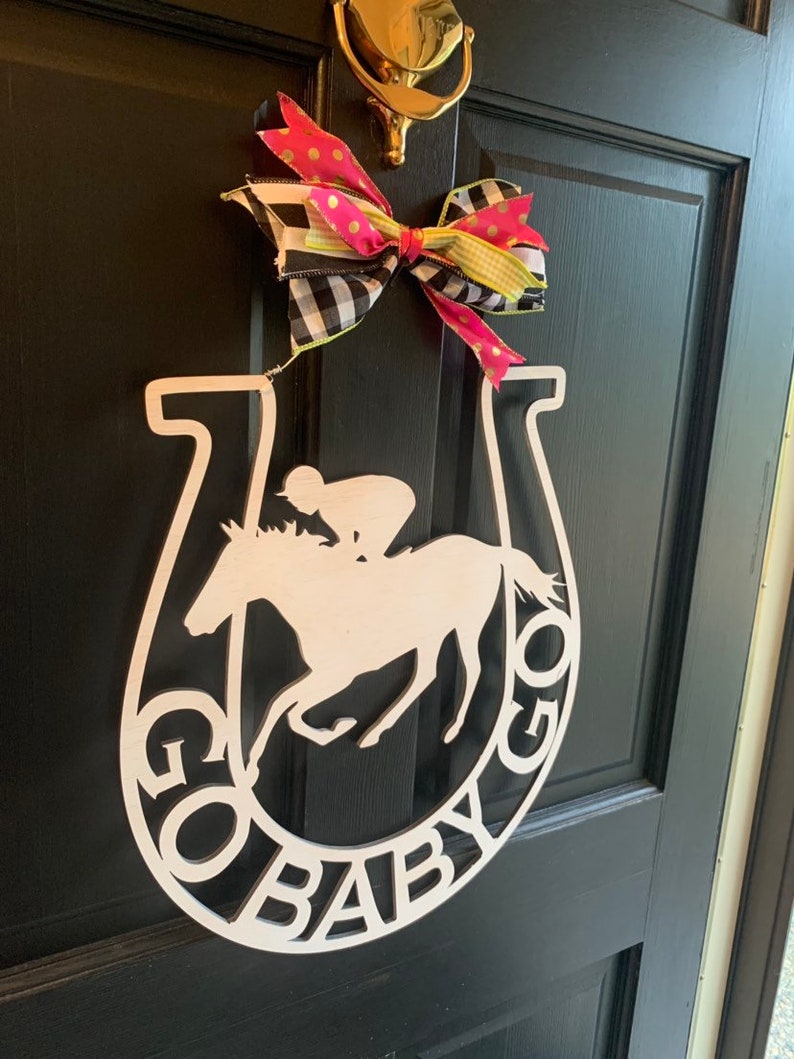 Derby Door Hanger Etsy