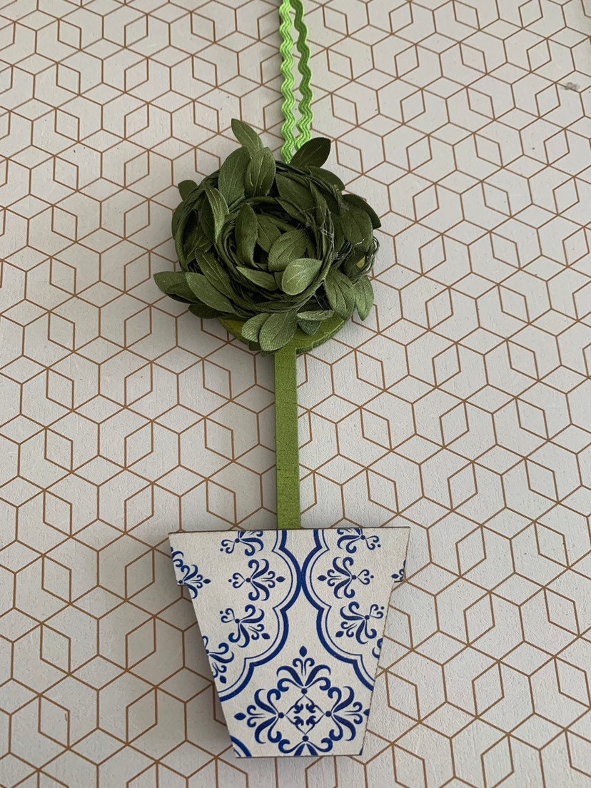 CHINOISERIE ORNAMENTS HOOK STOCKING main image 1