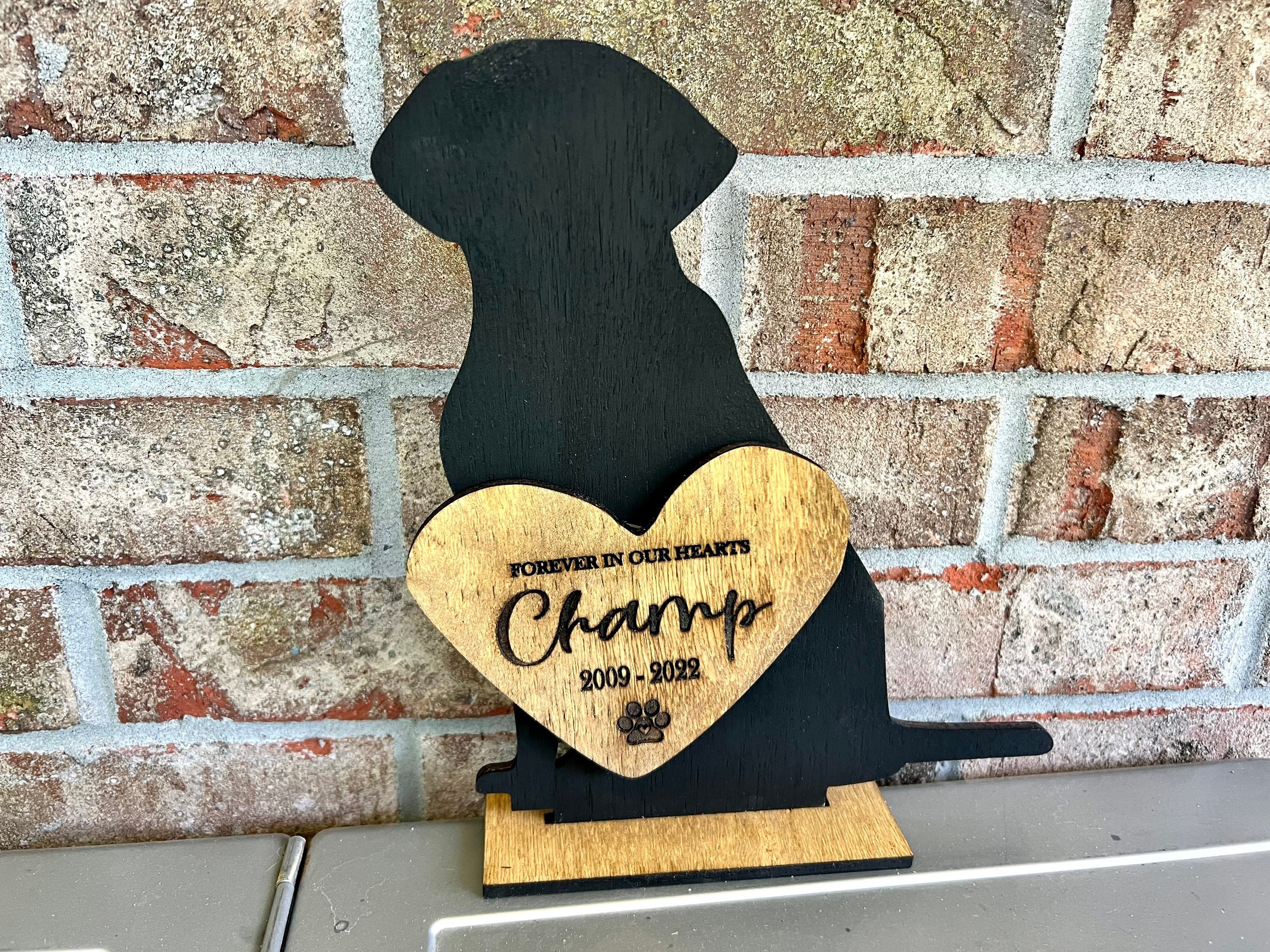 Lab Memorial Sign Black Lab Memorial Sign - Etsy