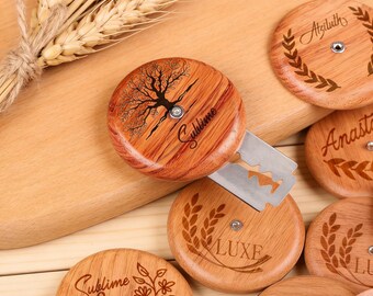 Personalisiertes UFO Bread Lame, individuell graviertes Sauerteigbrotmesser, handwerkliches Brotwerkzeug, einzigartiges Geschenk für Bäcker und Mama