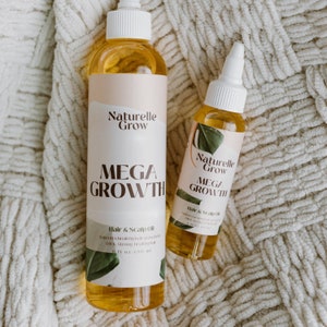 Mega Growth Moisturizing hair oil - Hair Growth Serum