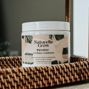 Intense Deep Hair Conditioner -  Hair Treatment - Damaged Hair - Hair Products - Deep Conditioner Naturellegrow herbal hair conditioner