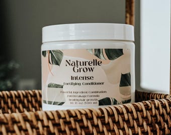 Intense Deep Hair Conditioner -  Hair Treatment - Damaged Hair - Hair Products - Deep Conditioner Naturellegrow herbal hair conditioner