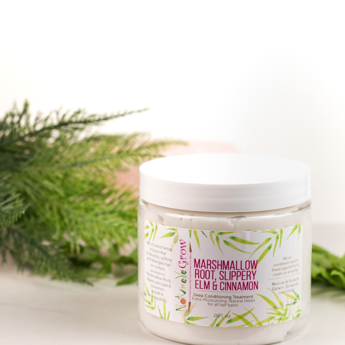 Natural Hair conditioner Best Seller Marshmallow Root Etsy