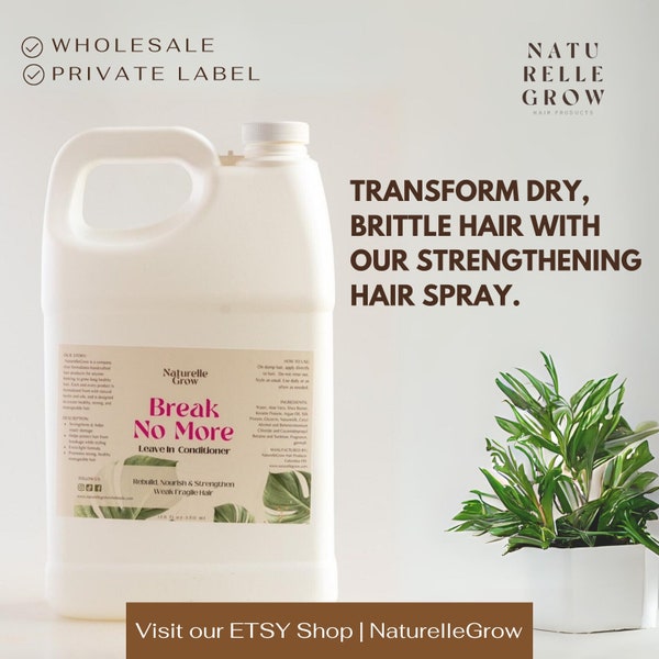 Break No More Hair Strengthening Spray wholesale Private label Hair Care Products Leave In Hair Conditioner