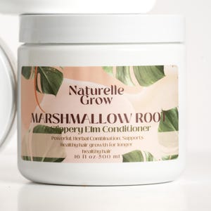 Marshmallow Root Deep Conditioner, Natural Hair Growth afbeelding 2