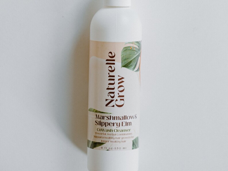 Marshmallow Root Slippery Elm Hair Cleansing Conditioner Etsy