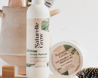 Sweet Plantain Leave Inhair  conditioner hair detangler for hair growth