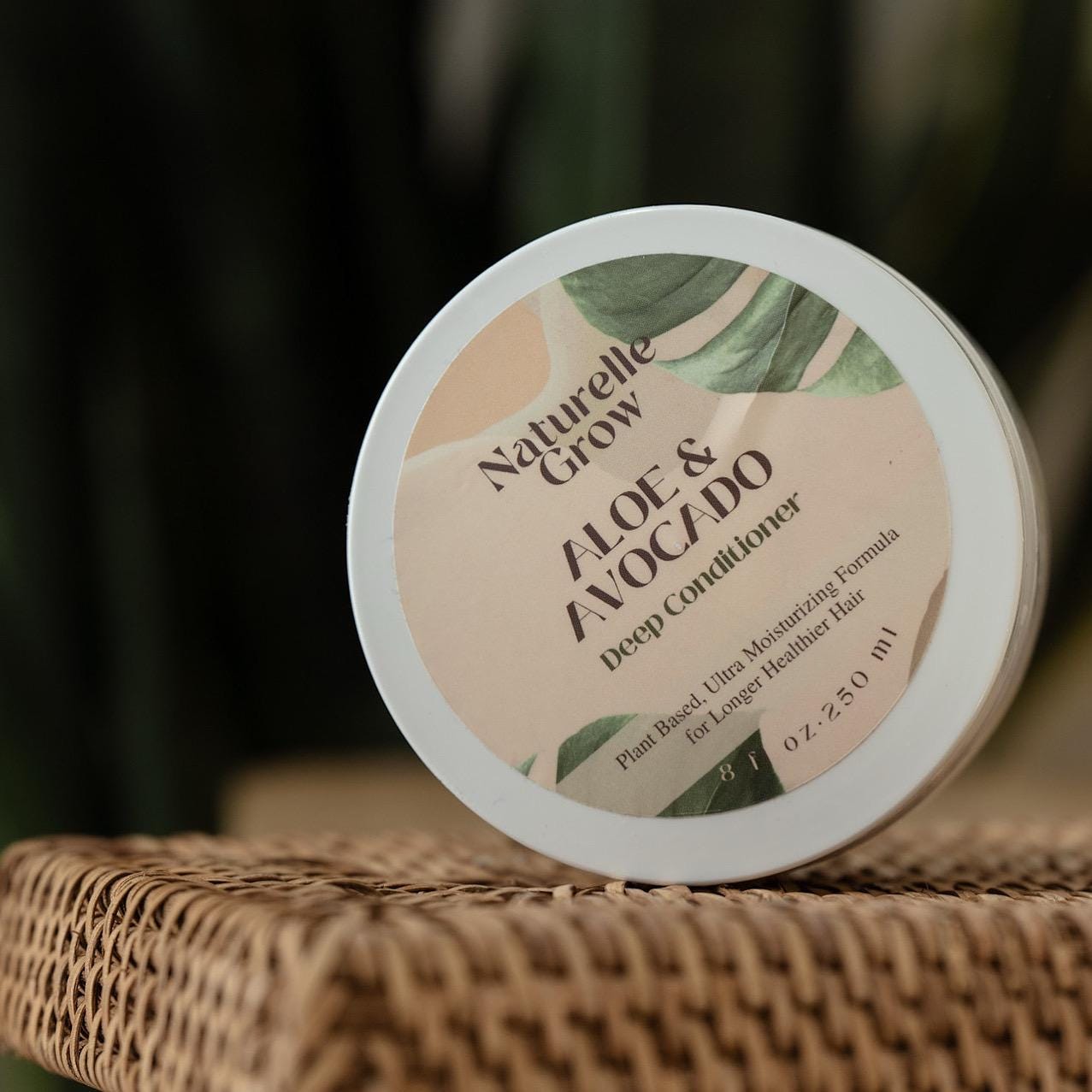 Hair Conditioner Aloe & Avocado - Hair Growth Deep Conditioner Natural Hair Conditioner Mask NaturelleGrow