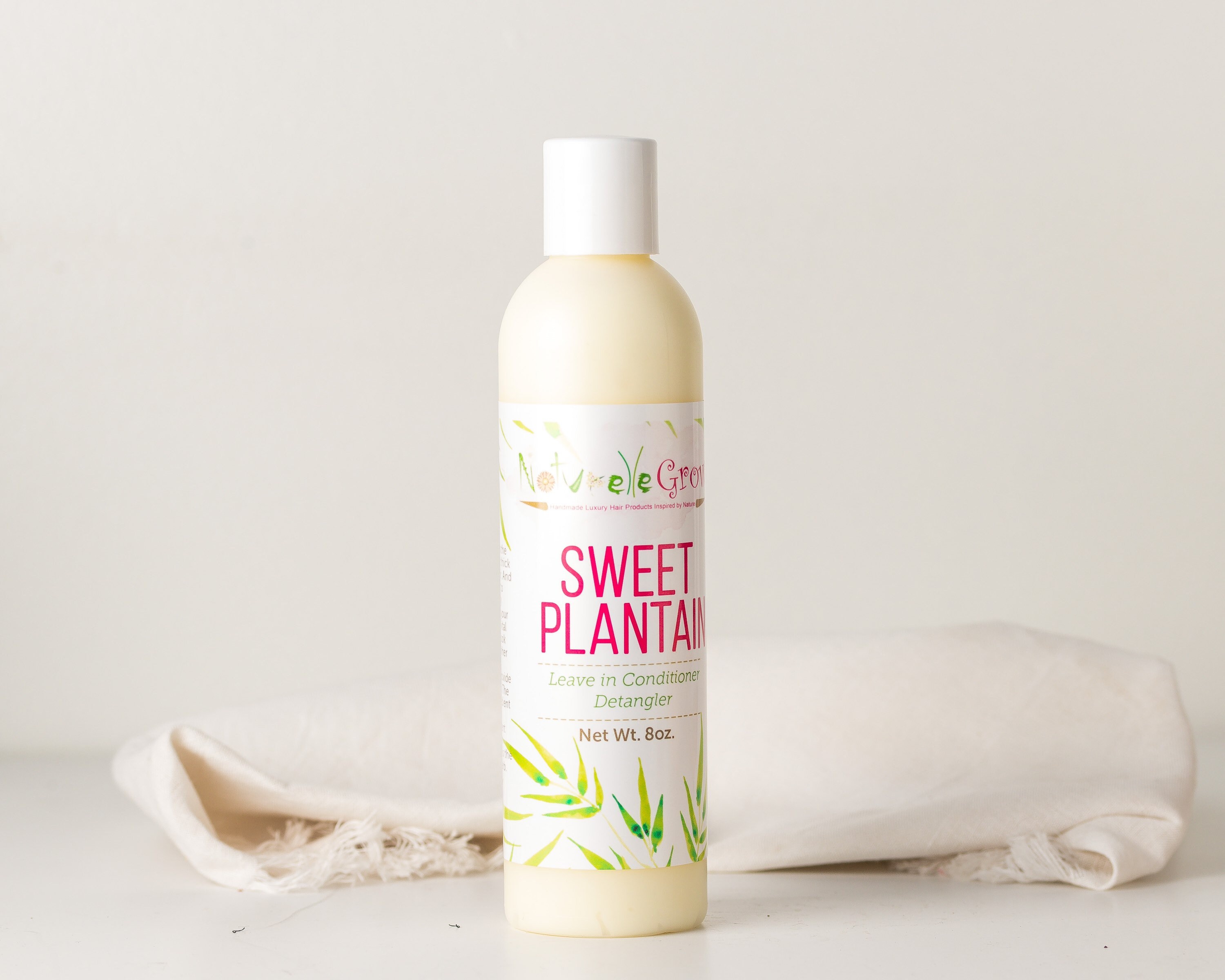 Sweet Plantain Leave In conditioner hair detangler for hair growth Na…