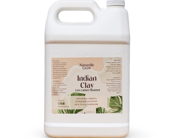 Indian Rose Clay Hair Sulfate Free Shampoo for  Private label Hair Care Products Gallon