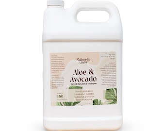 Aloe & Avocado Nourishing Shampoo Private label Hair Care Products