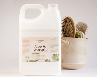 Aloe & Avocado Nourishing Shampoo Private label Hair Care Products