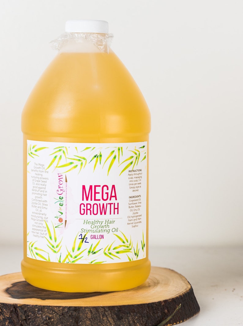 Mega Growth Hair Oil Gallon Private Label Wholesale Hair Etsy