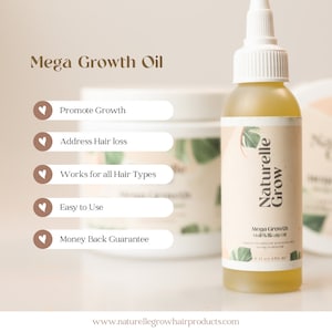 Mega Growth Moisturizing hair oil Hair Growth Serum image 7