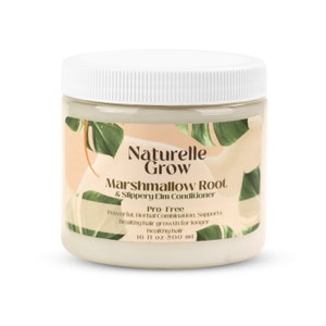 Marshmallow Root & Slippery Elm Bark  Protein Free Hair Conditioner