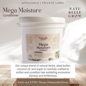 Mega Moisture Deep hair Moisturizing conditioner for wholesale Private Label Natural Hair Care Products
