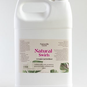 Natural Swirls curl defining hair cream for  Private label wholesale haircare