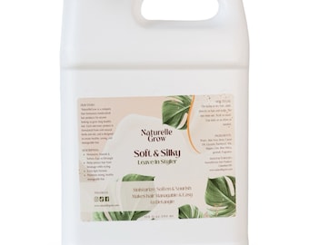 Soft and silky Leave in Hair Conditioner for private label or wholesale haircare products