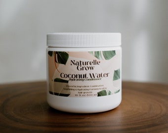 Coconut Water Deep Conditioner, NaturelleGrow, for Dry and Damaged Hair