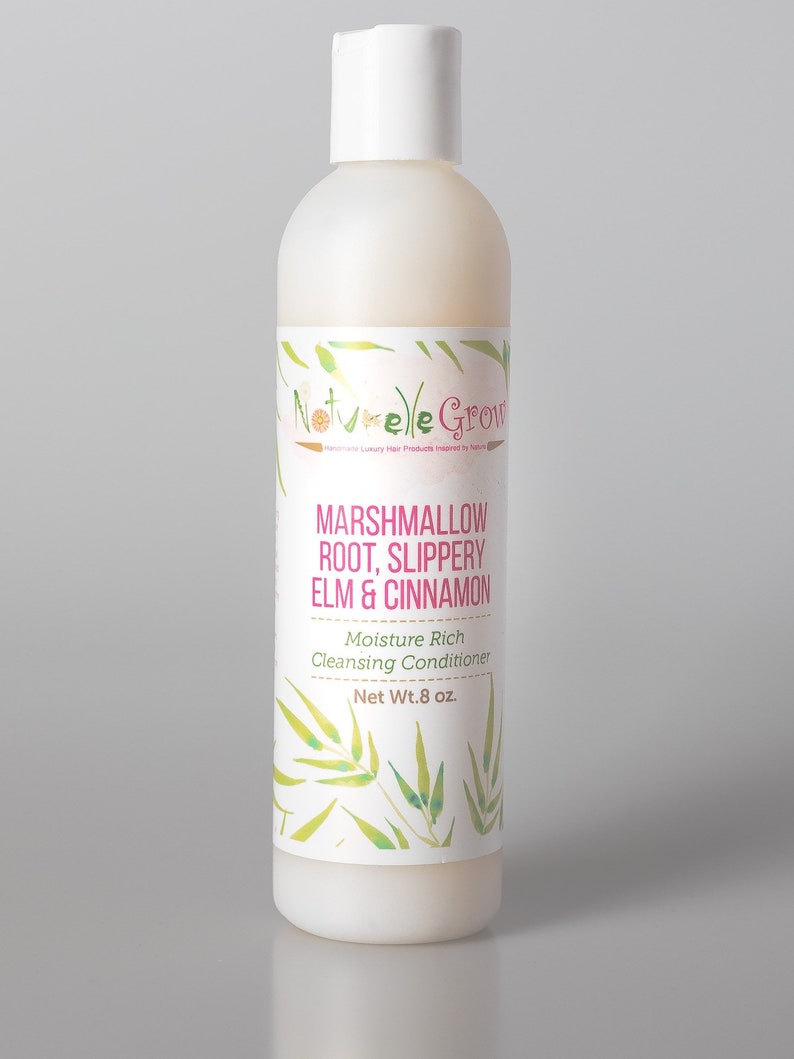 Marshmallow Root Slippery Elm Hair Cleansing Conditioner Etsy