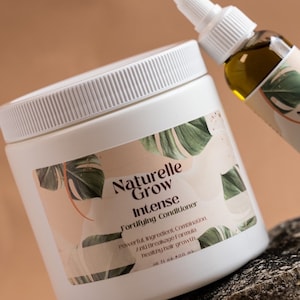 Intense Deep Hair Conditioner -  Hair Treatment - Damaged Hair - Hair Products - Deep Conditioner Naturellegrow herbal hair conditioner