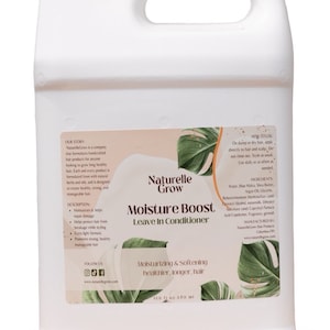 Moisture Boost NaturelleGrow Private label Hair Care Products  Leave In Hair Conditioner-