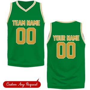 Personalized Basketball Jersey Team Name & Number, Custom Basketball Shirt, B-ball Shirt, Game Day Outfit For Basketball Fans, Sports Lovers